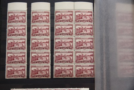 180  eur  20 sellos  San Marino 1927 50 Cent 10 Sellos MNH **